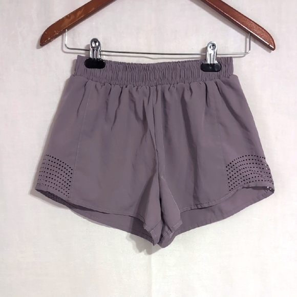 Shein Dusty Purple Running Shorts Vented Size Medium - Picture 1 of 5